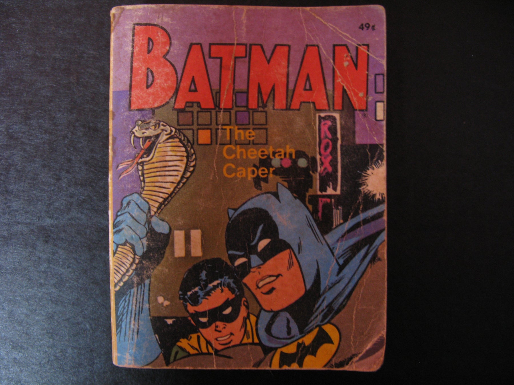 Rare Vintage Batman The Cheetah Caper Book — The Pop Culture Antique Museum