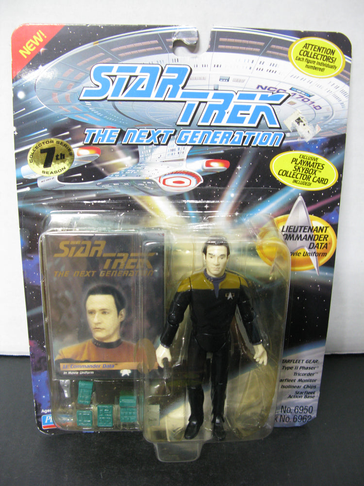 star trek data action figure