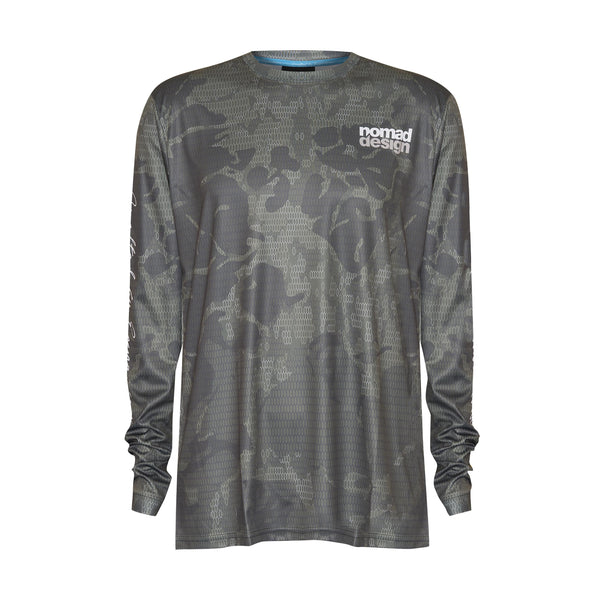 Tech Fishing Shirt - Usual Suspects Gunmetal – Nomad Tackle