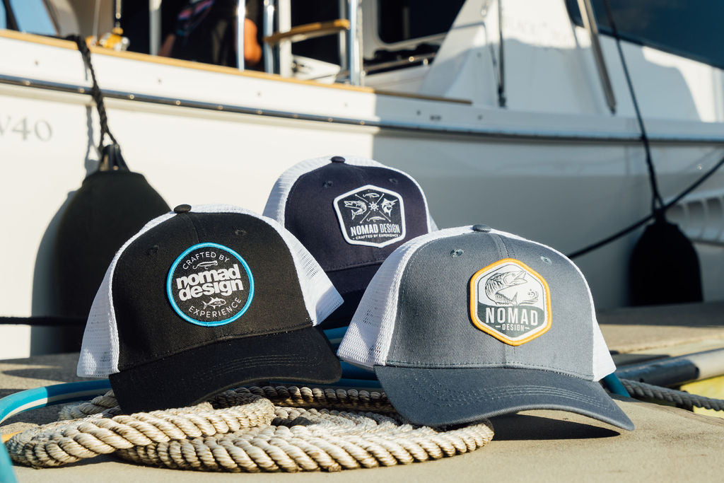 Multi-functional design The Hook Up Tackle Classic Logo Snapback Hat Hats  at