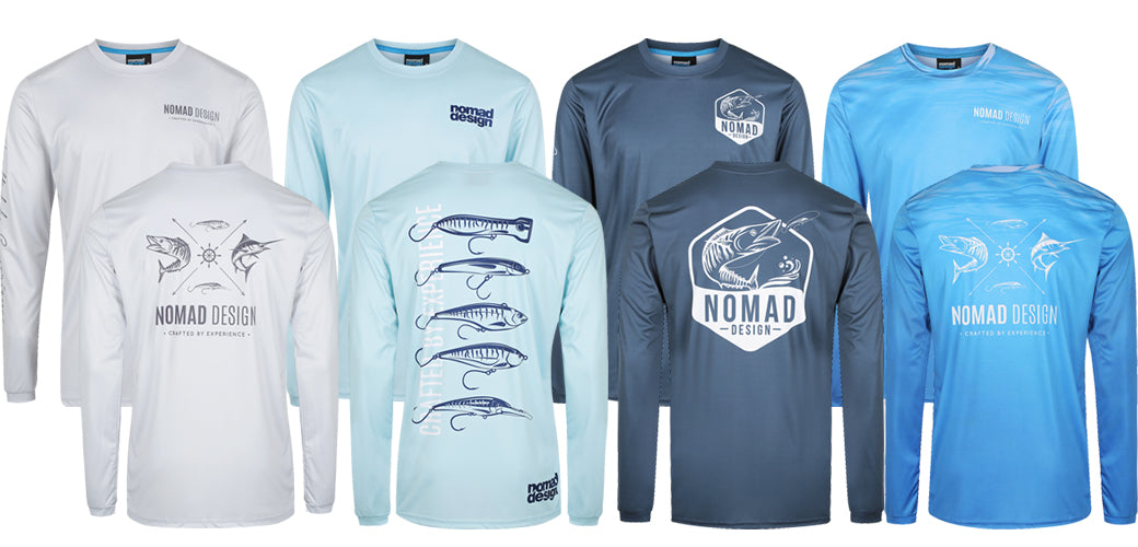 Nomad Design Long Sleeve Fishing Tech Shirt - Wayfarer — Discount