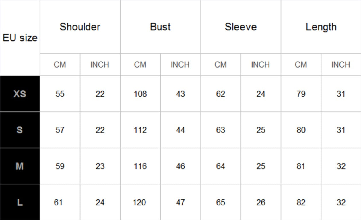 Size Chart - Hoodies – The Above Club