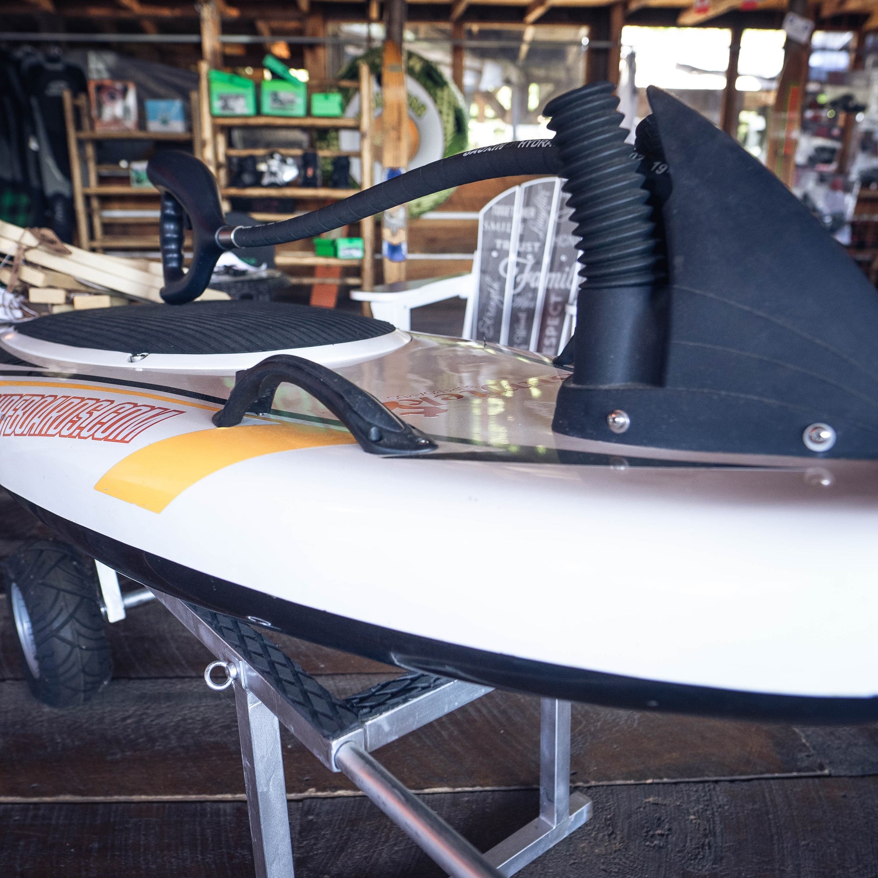 stealth electric surfboard