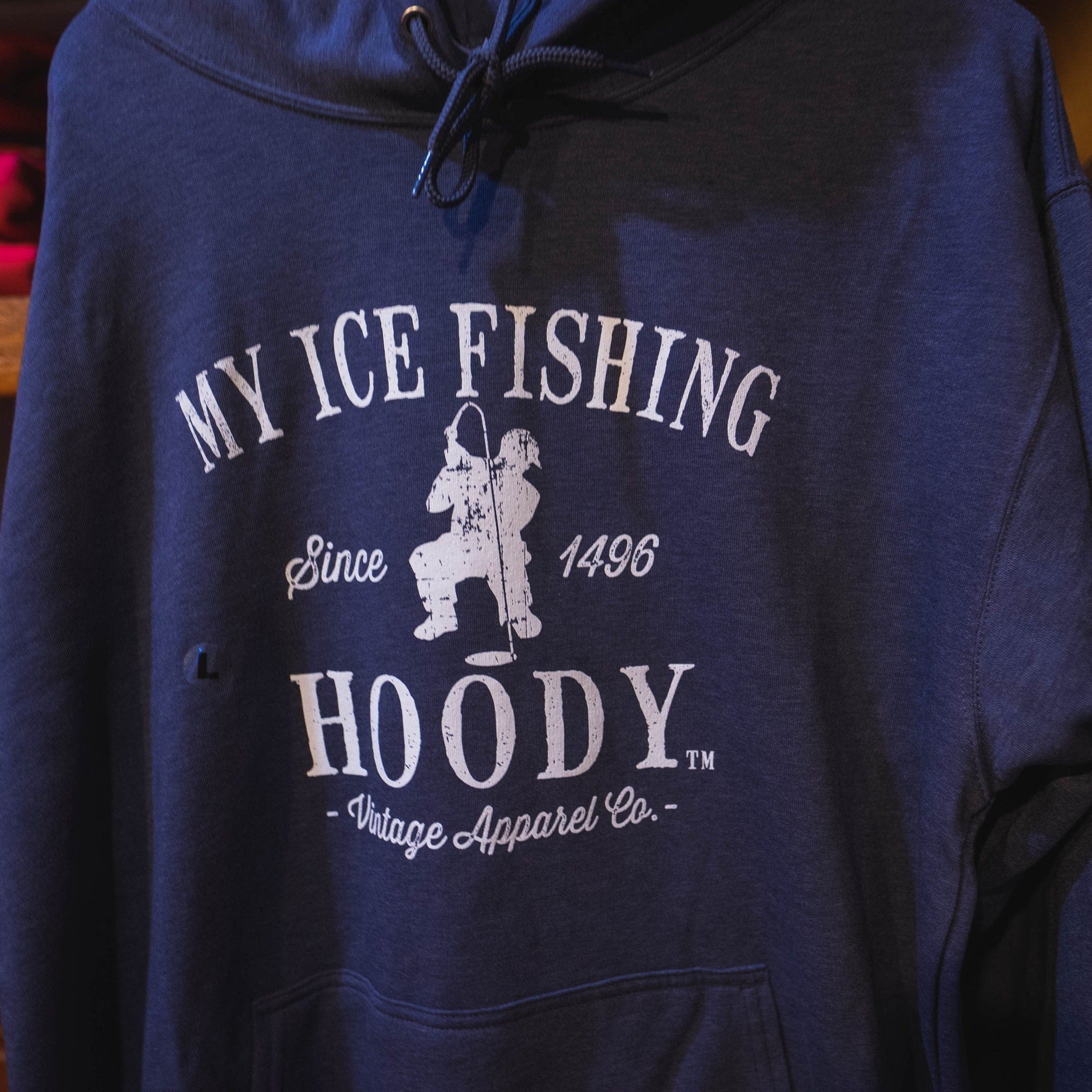 Ice Fishing, Hooded Sweatshirt, Wisconsin, Funny Hoodie, Winter, Best  Sellers, Ice Fishing Shirt 