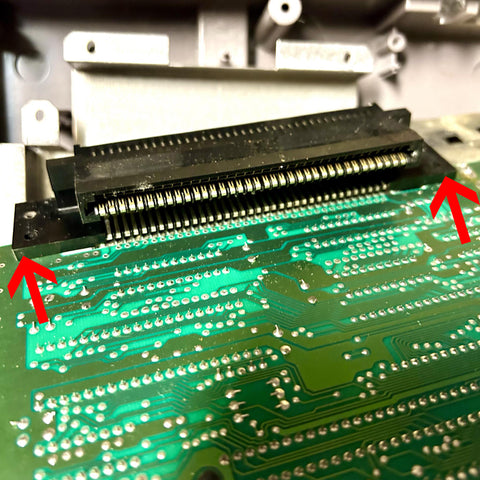 NES 72 pin connector removal and repair.