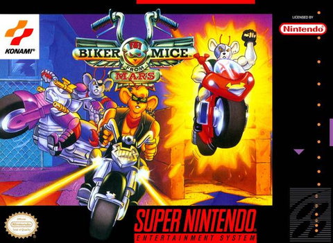 Biker Mice from Mars SNES