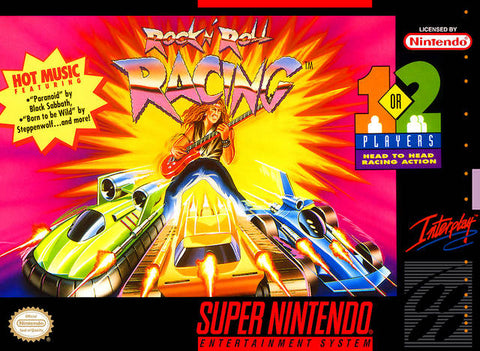 Rock N' Roll Racing SNES