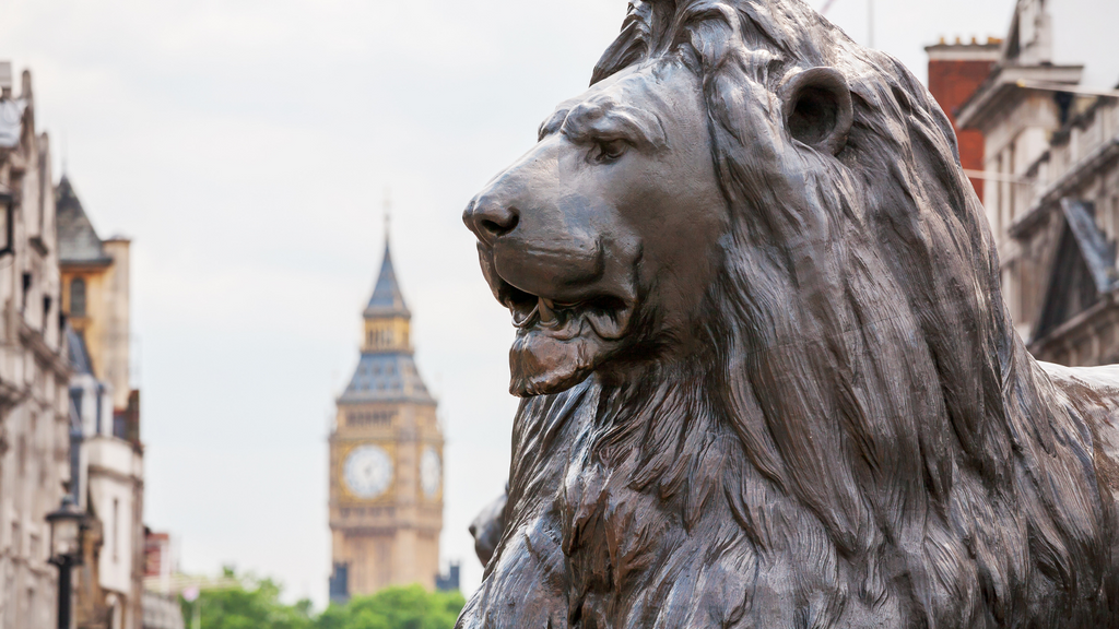 Barbary lion, the symbolic animal in England