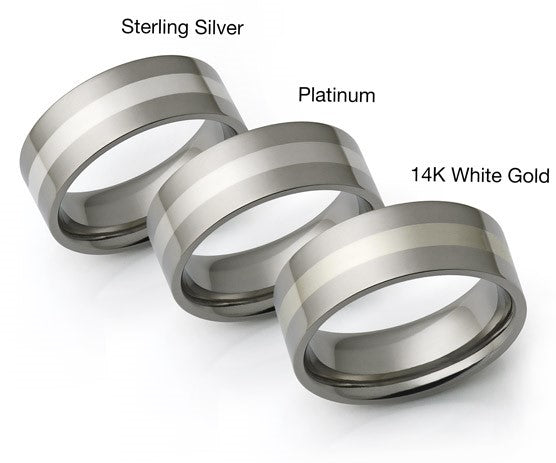 Differences between jewelry metal, White gold vs silver vs platinum  