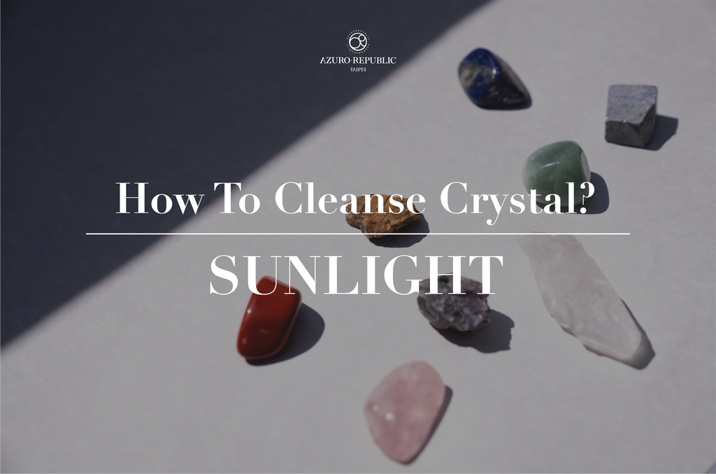 how to cleanse crystals, use sunlight to cleanse crystals