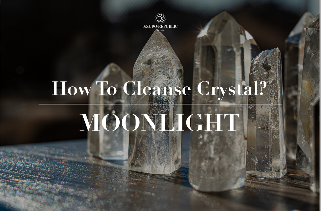 how to cleanse crystals, use moonlight to cleanse crystals