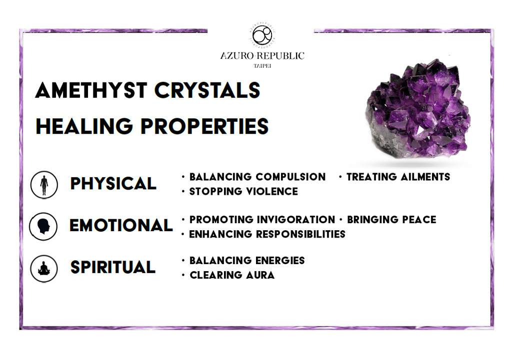 AMETHYST CRYSTAL BENEFITS, Healing Properties, Meanings -  Finland