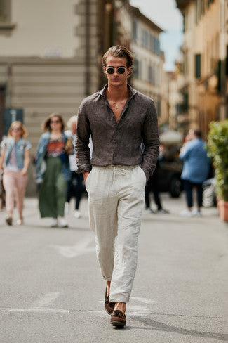 Men’s linen pants for men’s summer 