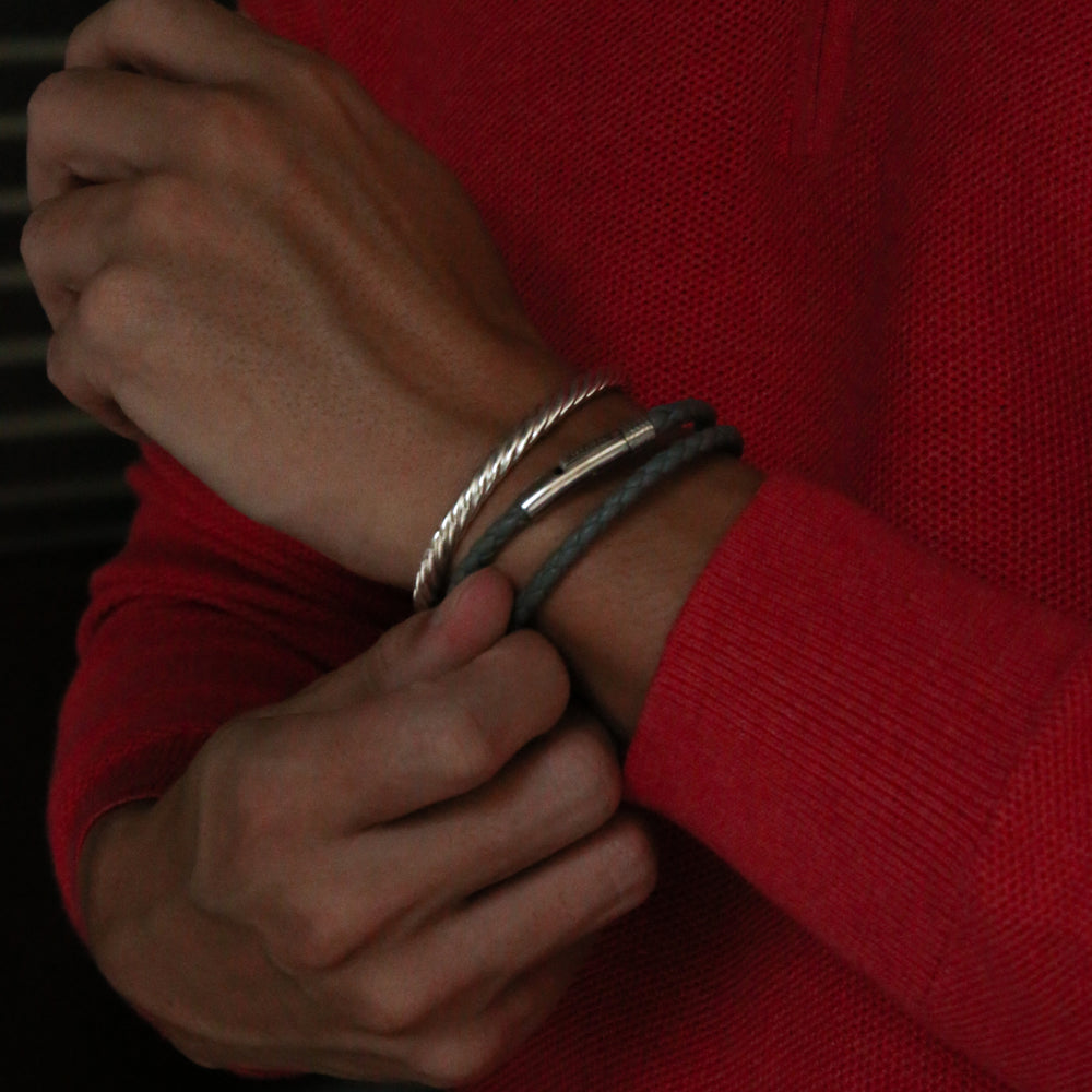LV bracelet in 2023  Bracelets, Leather bracelet, Accessories