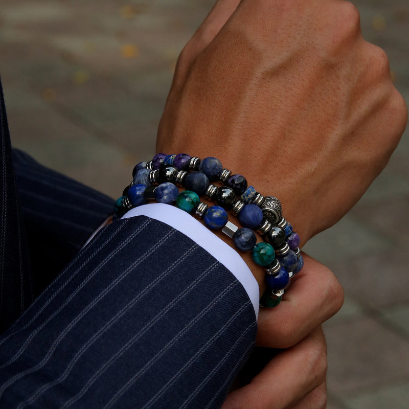 How to Wear Mens Bracelets  Without Overdoing It