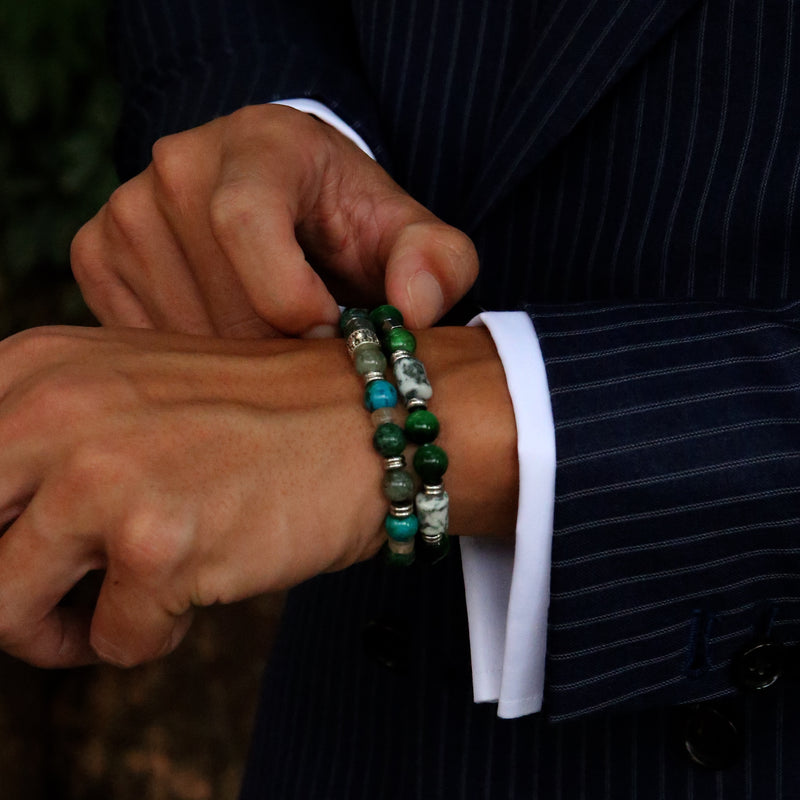STYLE TIP If you are not so sure how you are going to stack your bracelets  you  Mens fashion Bracelets for men Leather