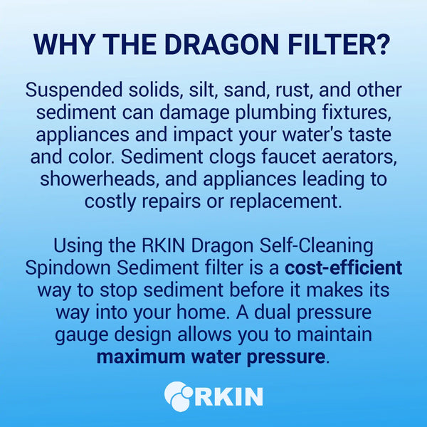 Self-Rinsing Sediment Filter
