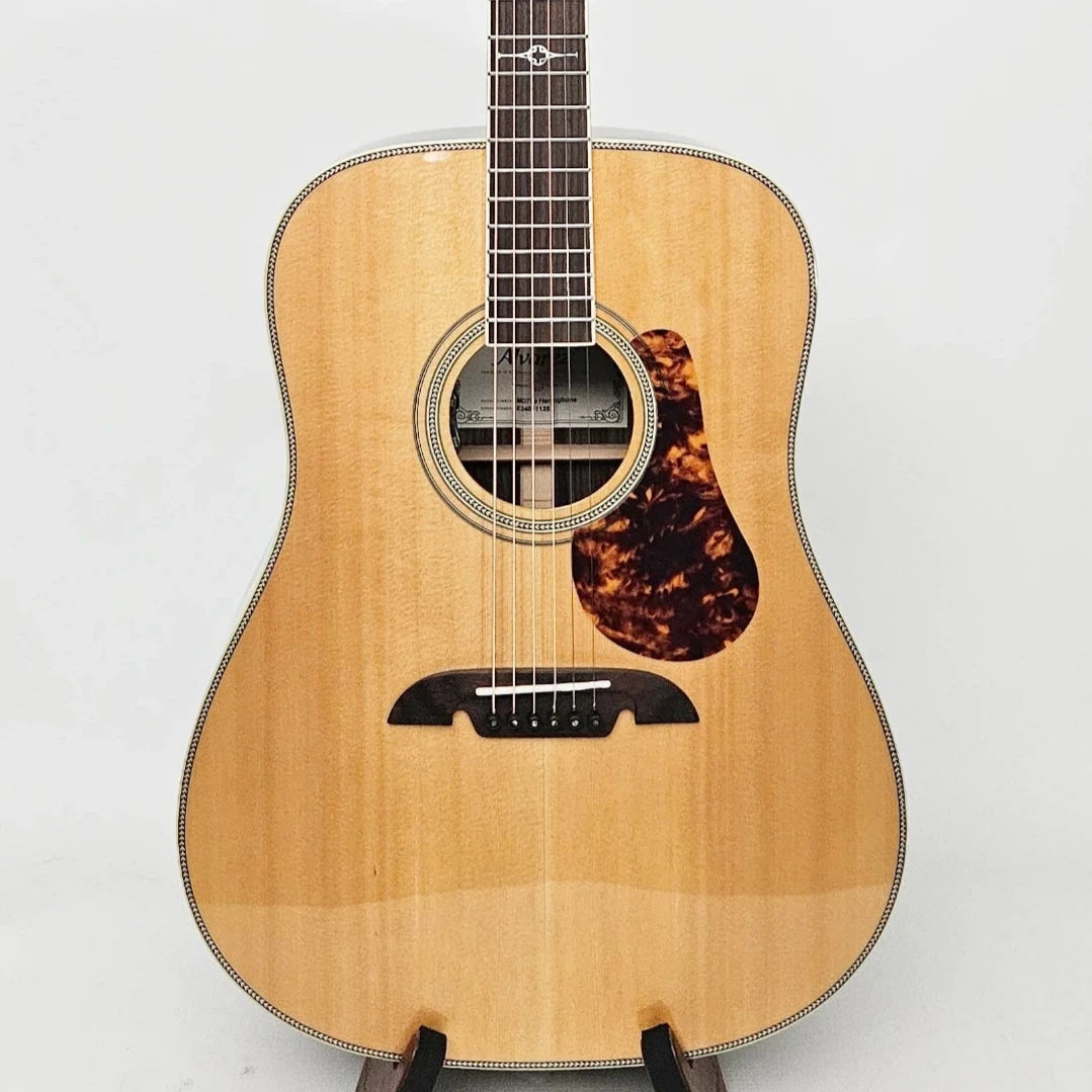 Alvarez MD70E Herringbone Acoustic Electric Guitar