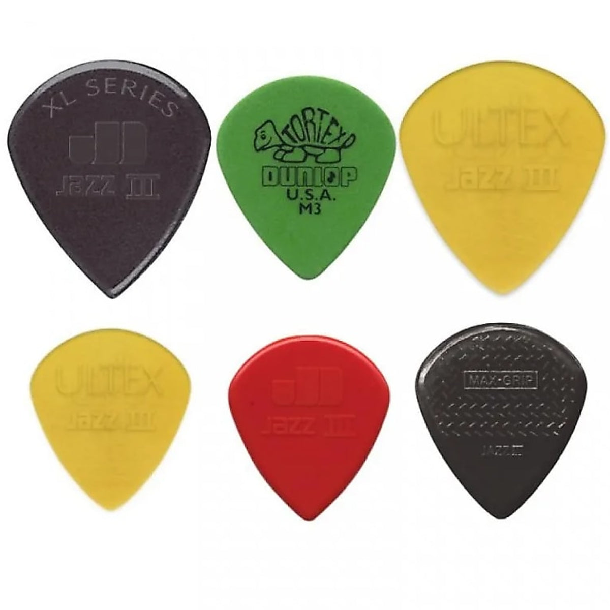 dunlop jazz iii variety pack