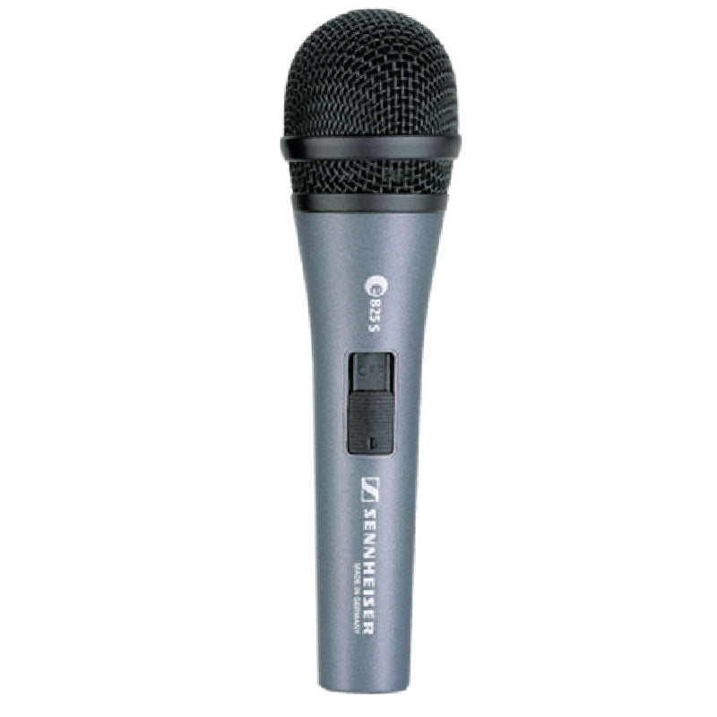 Sennheiser e 825-S Cardiod Dynamic Vocal Microphone with On/Off Switch
