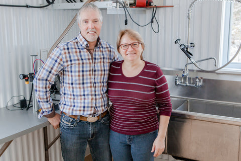 Lyne Girard et Richard Rouillard, propriétaires de Caséal