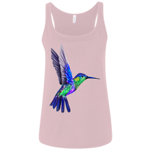 Hummingbird Women's Tank Top - Tempting Tees Graphic T-shirts