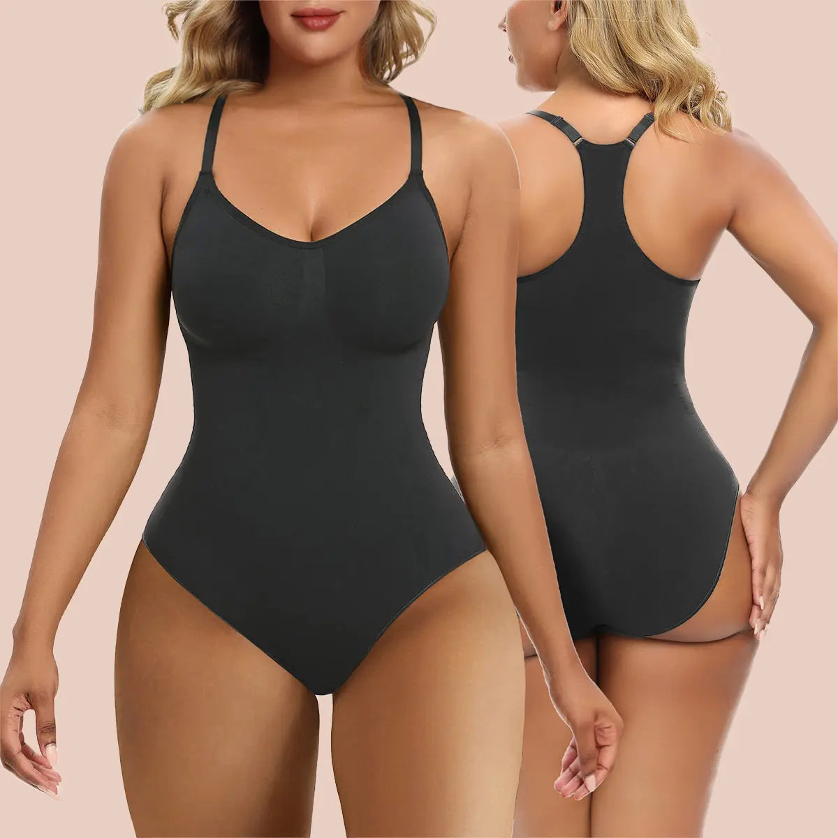 Body On Me  The Hourglass Sculpting Shapewear Bodysuit - Black – Sassy Luxe