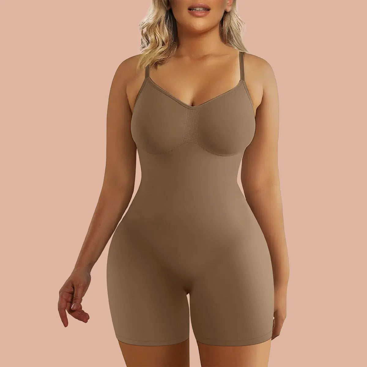 Women's Seamless Compression Shapewear Mid Thigh Slimmer