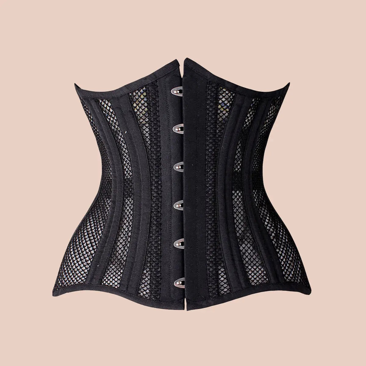 Short Cut-Out Sculpting Corset, Double Steel Waist Clamp, Waist Closure,  Belly Belt Corset (Color : Argento, Size : L): Buy Online at Best Price in  UAE 