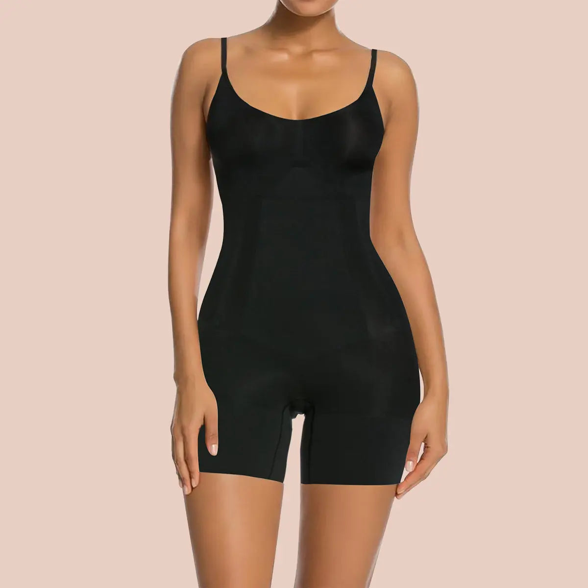 MOLDEATE - 5050 Low Back Body Shaper,Color Black .XXL.(40)