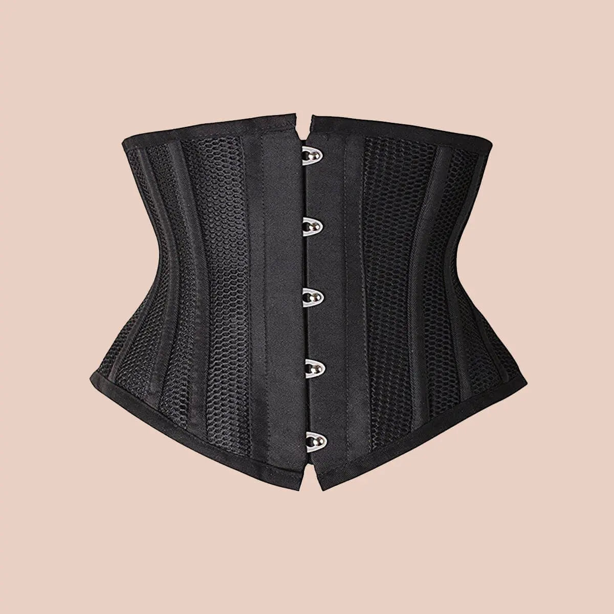 22cm Short Waist Trimmer Belt With 26 Steel Bones For Small Waist Training  And Tummy Control