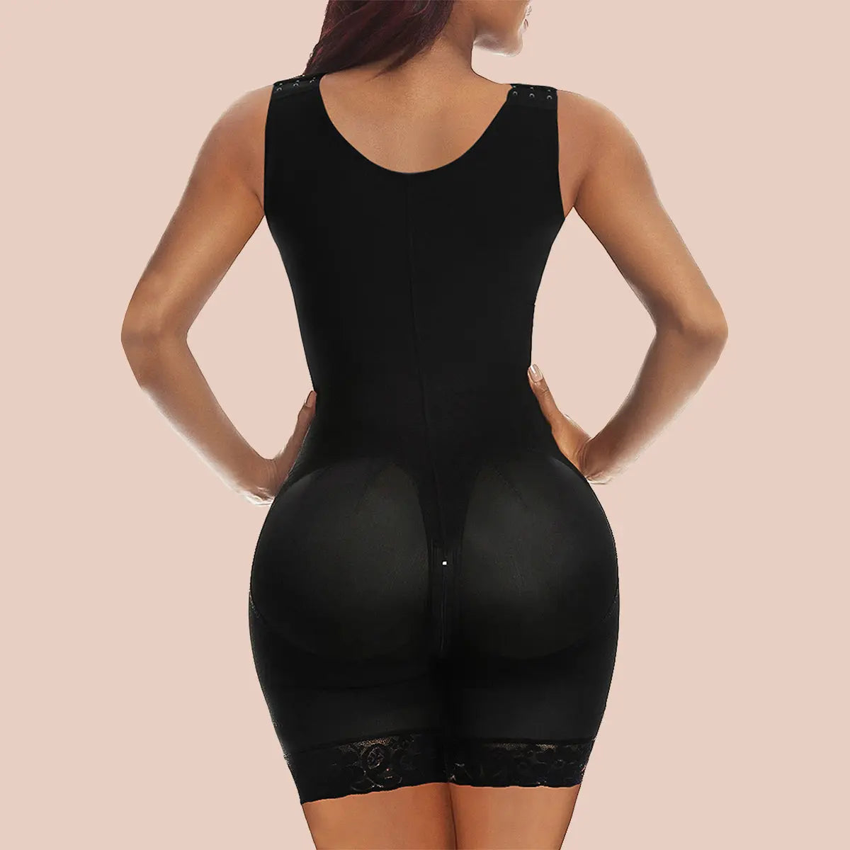 HEXIN Women Full Bodyshaper Underbust Big Ass Lift Up Panty Fajas  Colombianas Tummy Control Seamless Shapewear Postpartum Girdle