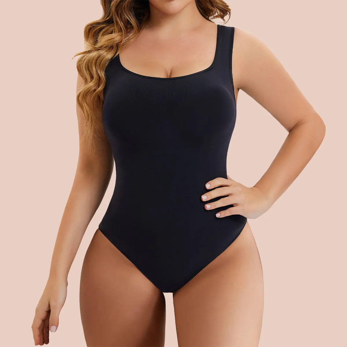 SHAPERX Bodysuit for Women Tummy Control Shapewear Seamless Sculpting Thong  Body Shaper Tank Top, by shoppers' paradise