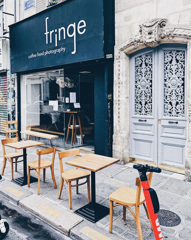 cafe fringe, coffee spot, Paris