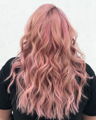 Pink effortless waves