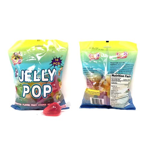 Fruzel Asst Fruit Jelly 38ct - Case - 6 Units