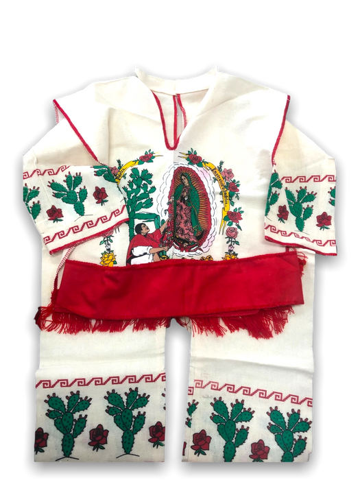Virgen de Guadalupe Kids Set - Juan Diego 4 Pc Outfit - Traje Juan Die —  Sandy's Imports