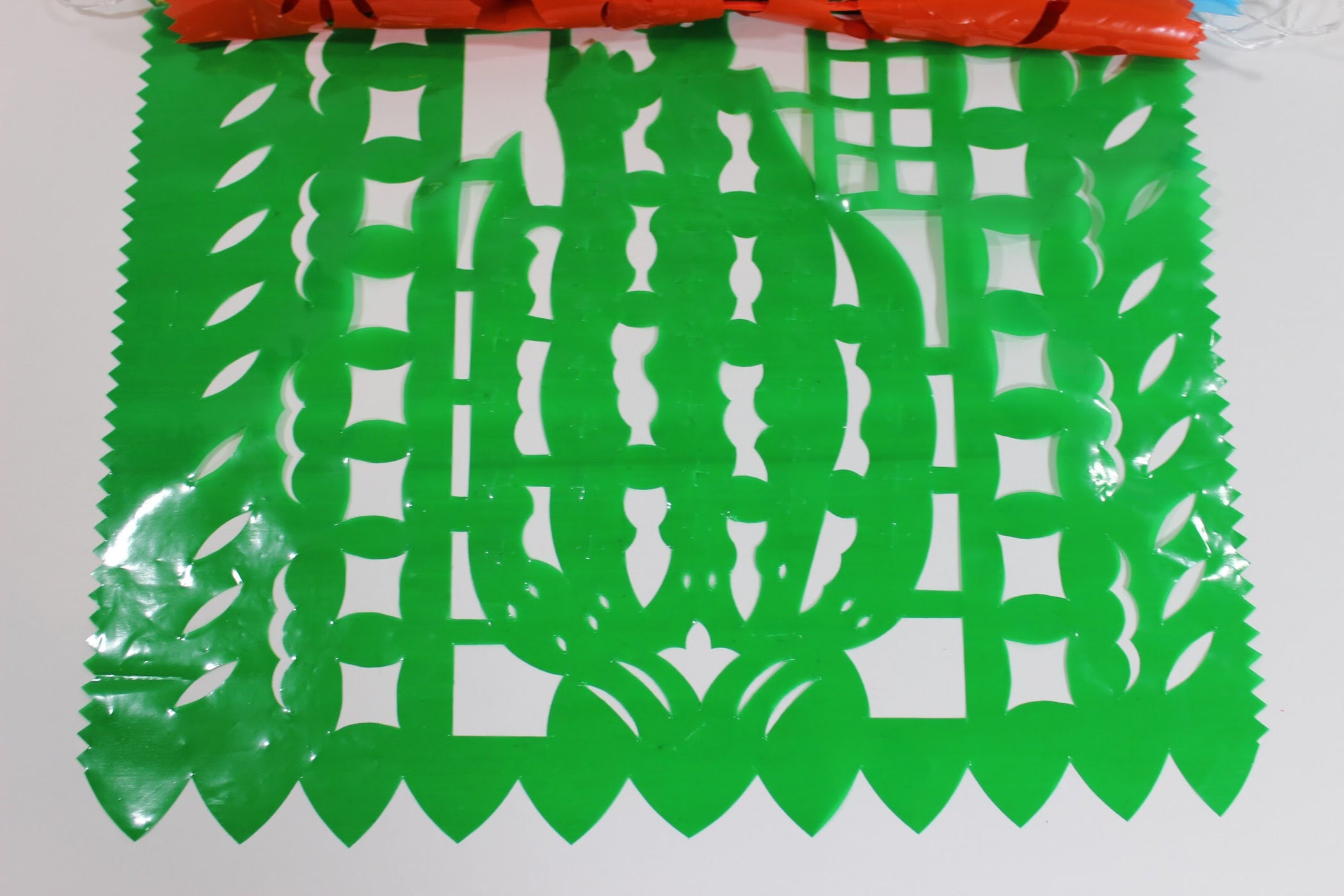 Papel Picado Charreria Mexican Plastic Party Banner Charreria — Sandys Imports 6721