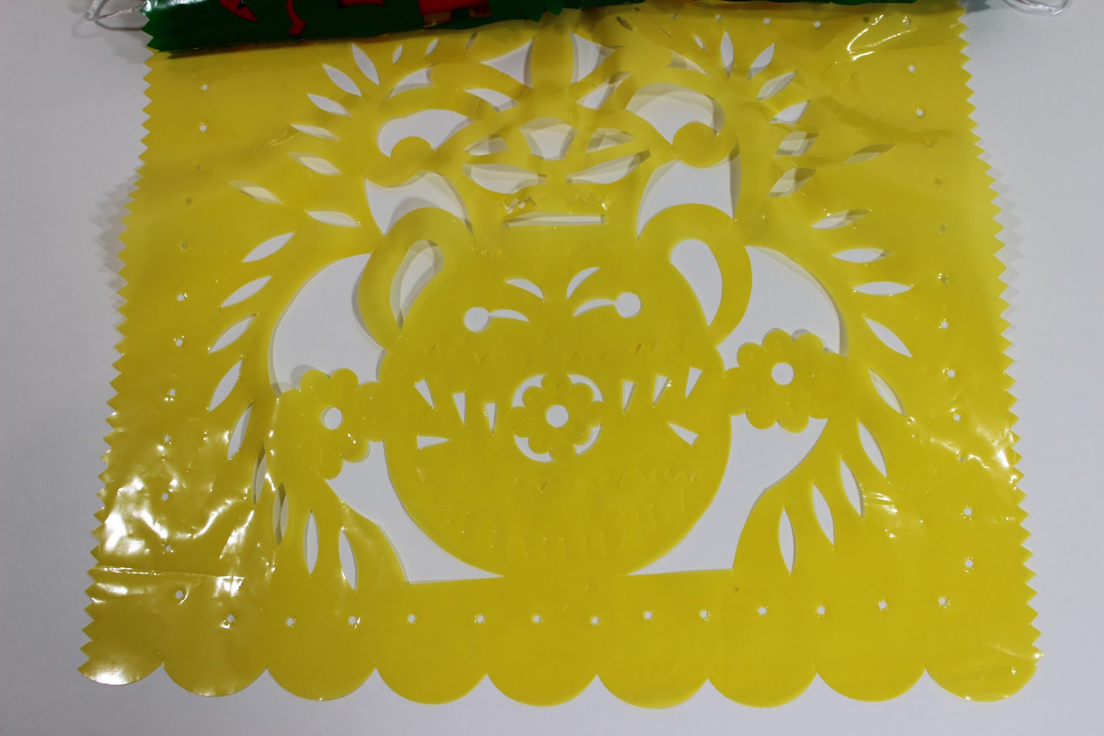 Papel Picado Charreria Mexican Plastic Party Banner Charreria — Sandys Imports 5961