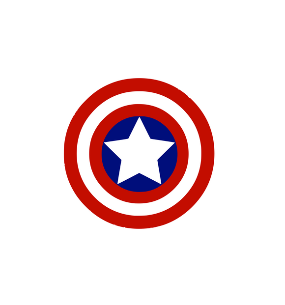 captin america logo vector art