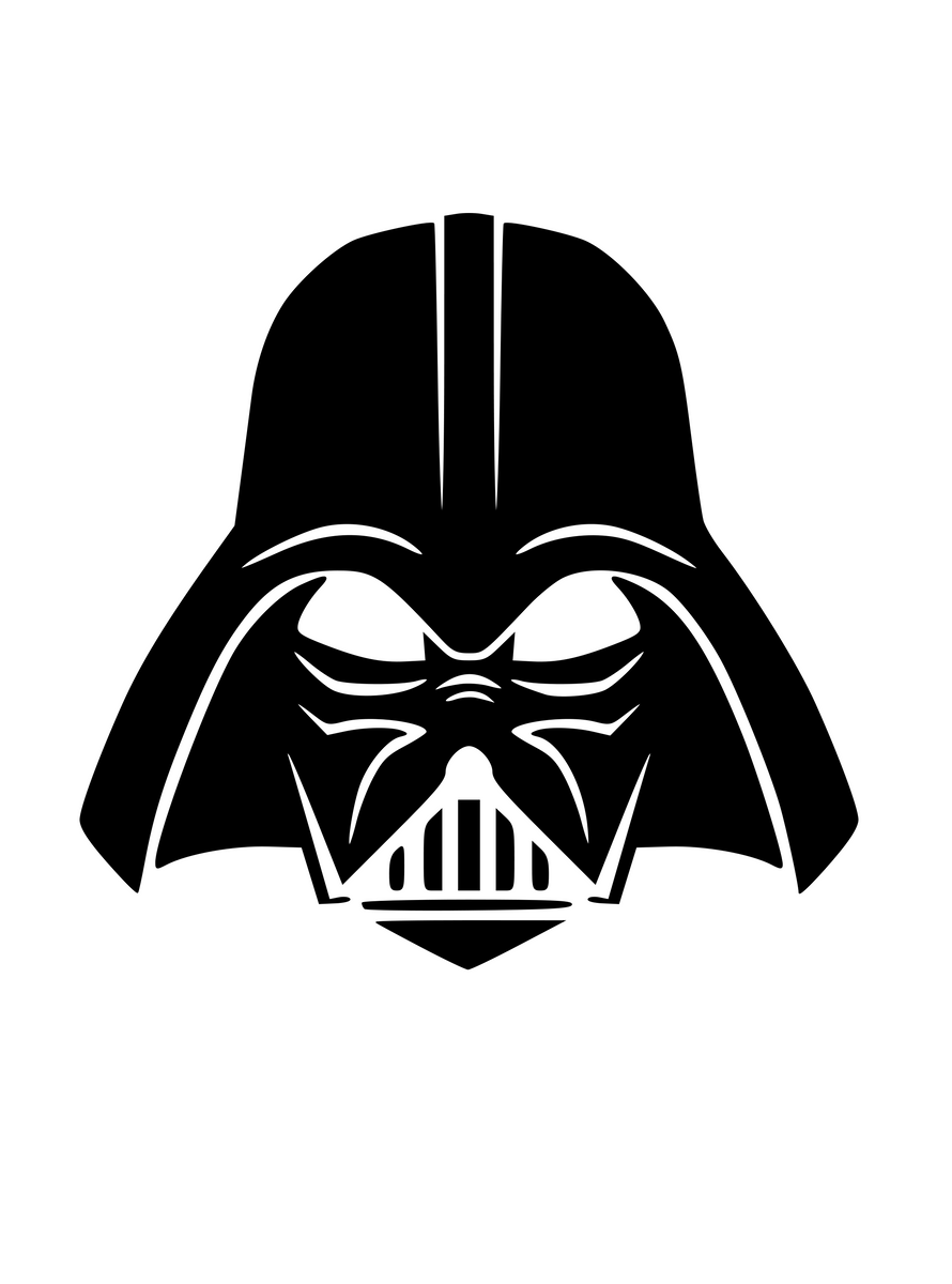 Download Darth Vader Digital DXF | PNG | SVG Files! - Claire B's Caboodles