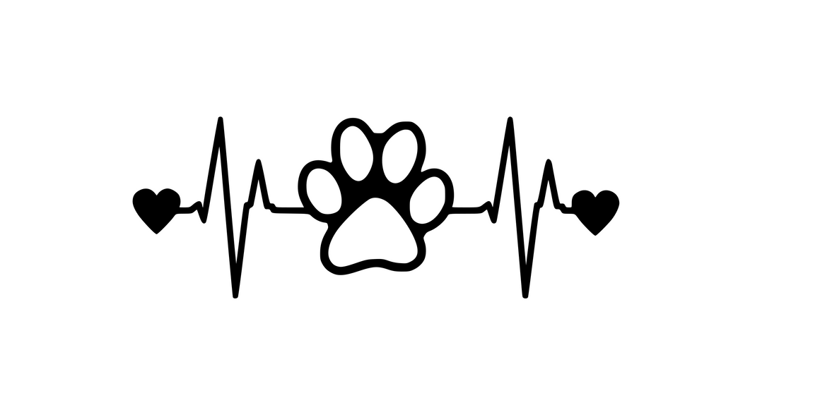 Heartbeat "Dogs" Digital DXF | PNG | SVG Files! – Claire B's Caboodles