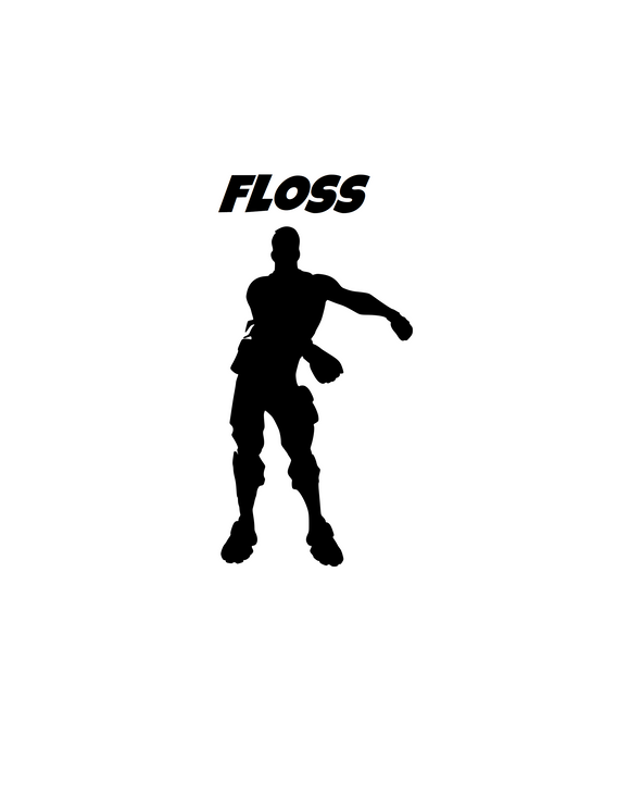 Flossing Through The Snow Fortnite Svg Fortnite Emote Floss Digital Dxf Png Svg Files Claire B S Caboodles