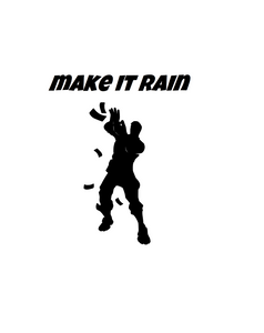 Fortnite Emote Make It Rain Digital Dxf Png Svg Files - fortnite emote make it rain di!   gital dxf png