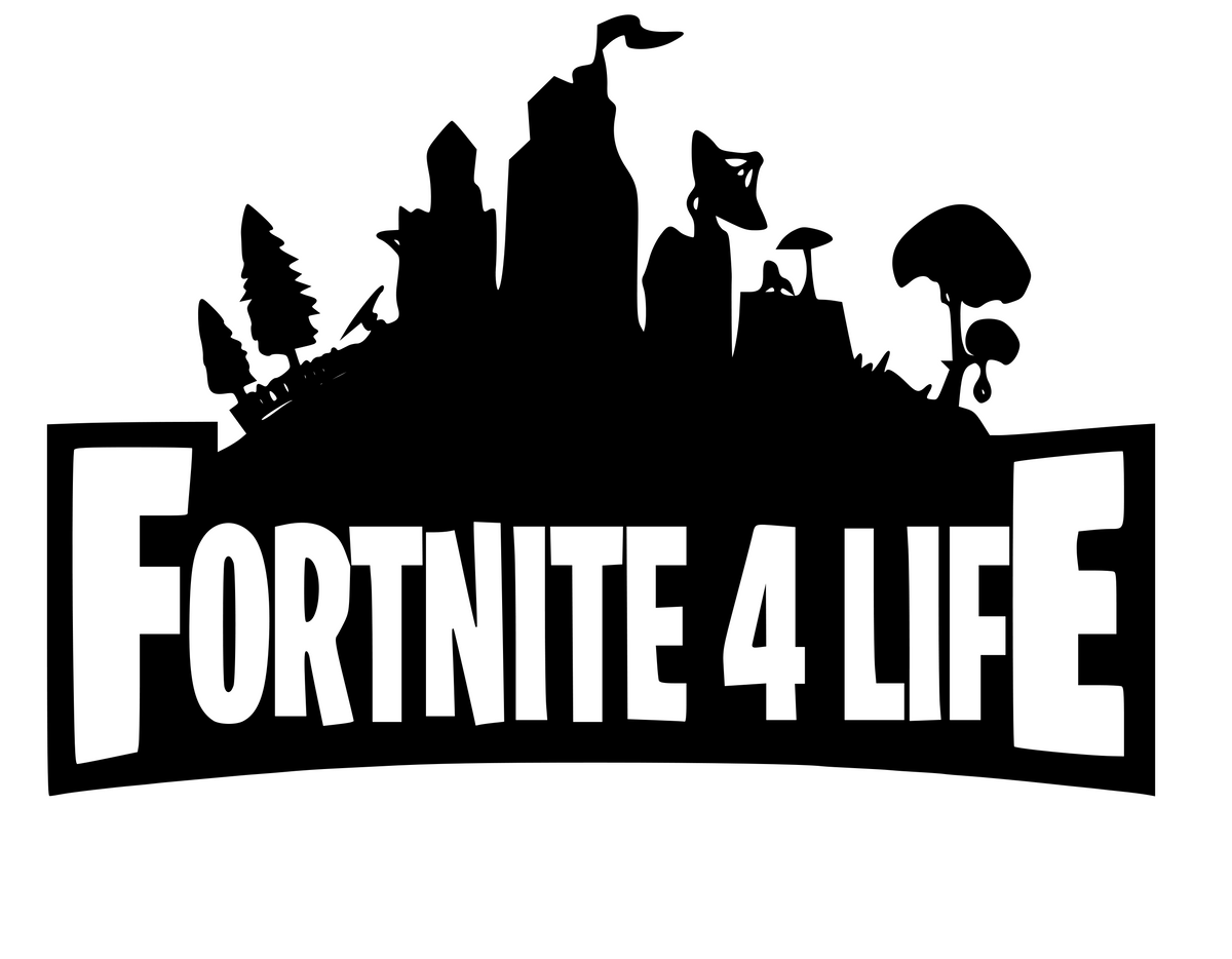 Download Fortnite | Fortnite 4 Life Digital DXF | PNG | SVG Files! - Claire B's Caboodles