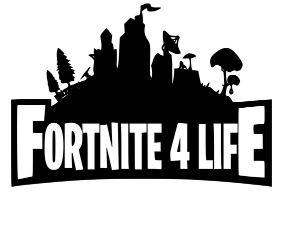 Fortnite Fortnite 4 Life Digital Dxf Png Svg Files Claire B S Caboodles