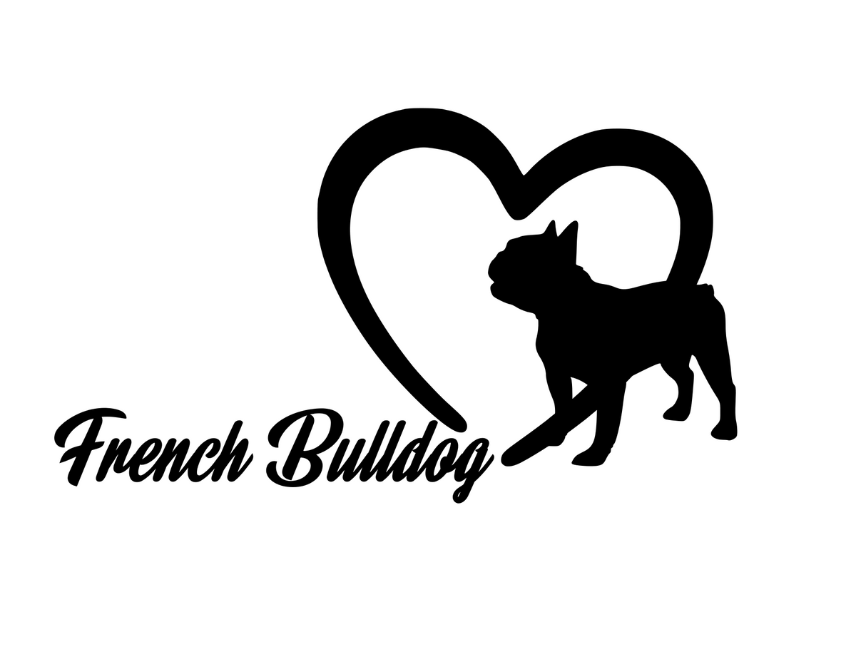 Download Dog Lover! | Loves French Bulldogs Digital DXF | PNG | SVG Files! - Claire B's Caboodles