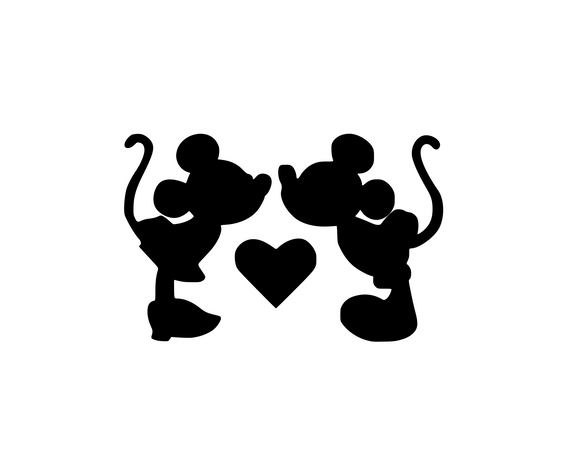 Mickey Minnie Love Digital Dxf Png Svg Files Claire B S Caboodles