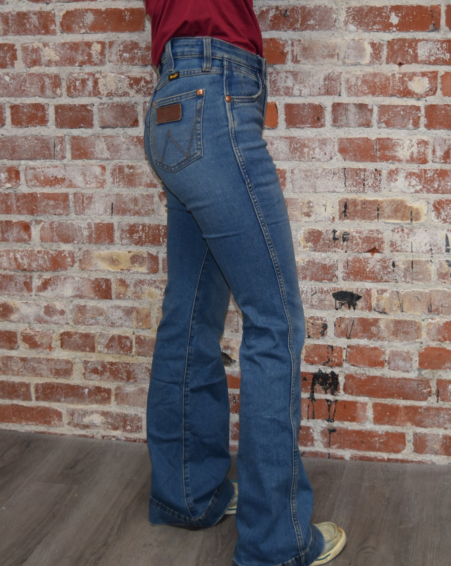 The Shelby Women's Wrangler Retro High Rise Trouser Jean – Be True Western  & Boutique