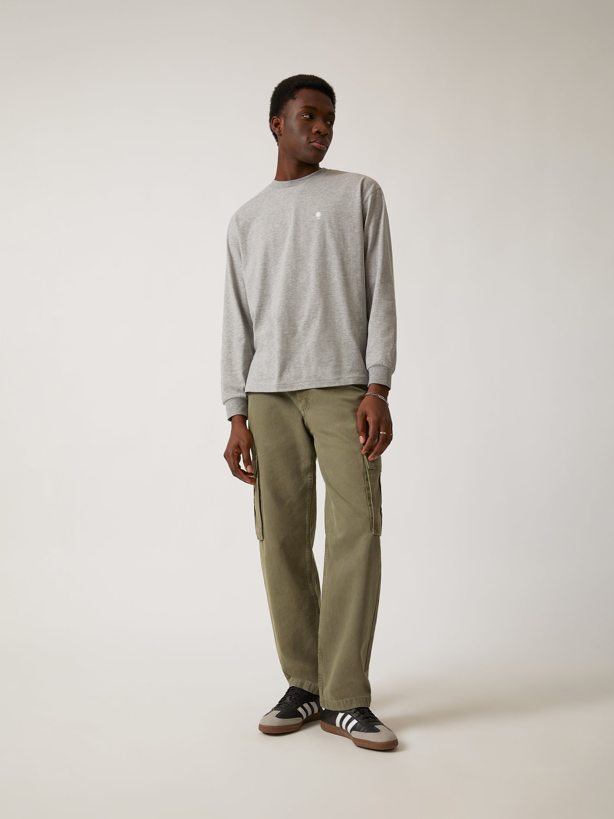 Men's Cargo Pants in Deep Lichen Green